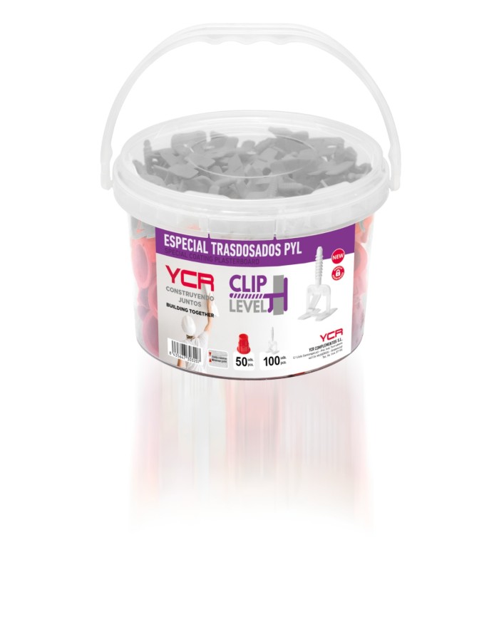 KIT CLIP LEVEL PYL 50ROSCAS+100CLIPS