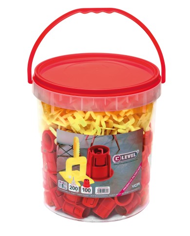 KIT C-LEVEL. 100 ROSCAS/200 CALZOS 2MM