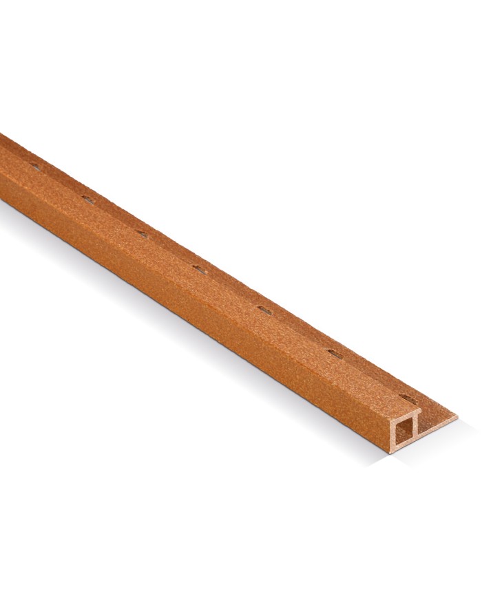 LISTELO RUSTICO 12 X 12 X 2,60 CARAMELO