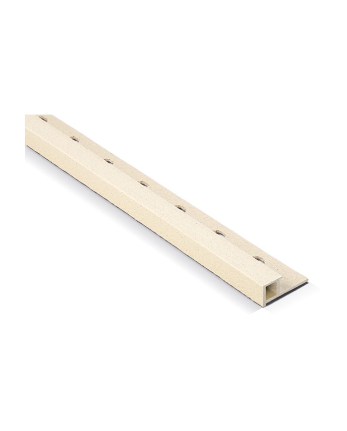 LISTELO RUSTICO 12 X 12 X 2,60 CREMA