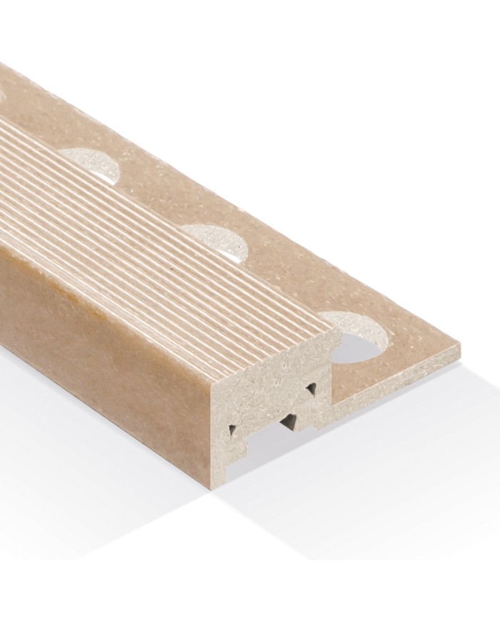 PELDAÑO RUSTICO P7 CREMA 25 X 12 X 2,5