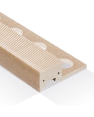 PELDAÑO RUSTICO P7 CHAMPAGNE 25 X 12 X 2