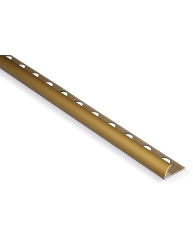 GUARDACANTO ALUM. BRONCE 12 X 2.60 MT